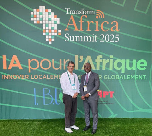 Prof. Abdelaziz Hilali, Vice-Chairman of the Board, and Mr Arthur N’guessan, Head of Stakeholder Development, Prof. Abdelaziz Hilali, Vice-Chairman of the Board, and Mr Arthur N’guessan, Head of Stakeholder Development